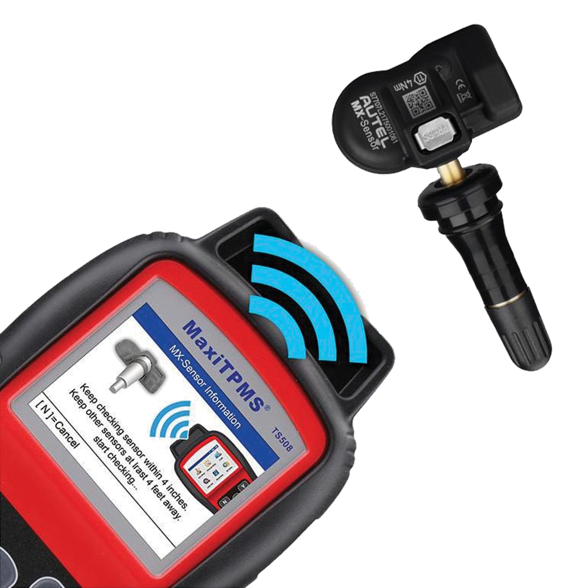 Autel MX-Sensor 1-Sensor - Sinlge Pack w/box - Press-in Rubber Valve Stem - Image 6