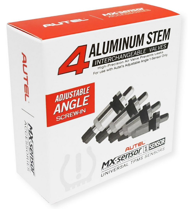 N. America Tool  4-Pack of Metal Screw-in Valves for Adjustable Angle 1-Sensor 500020