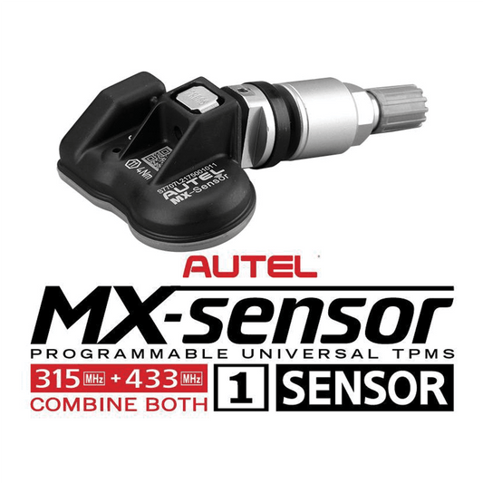 Autel MX-Sensor 1-Sensor- Single Pack w/box Press-in Metal Valve Stem