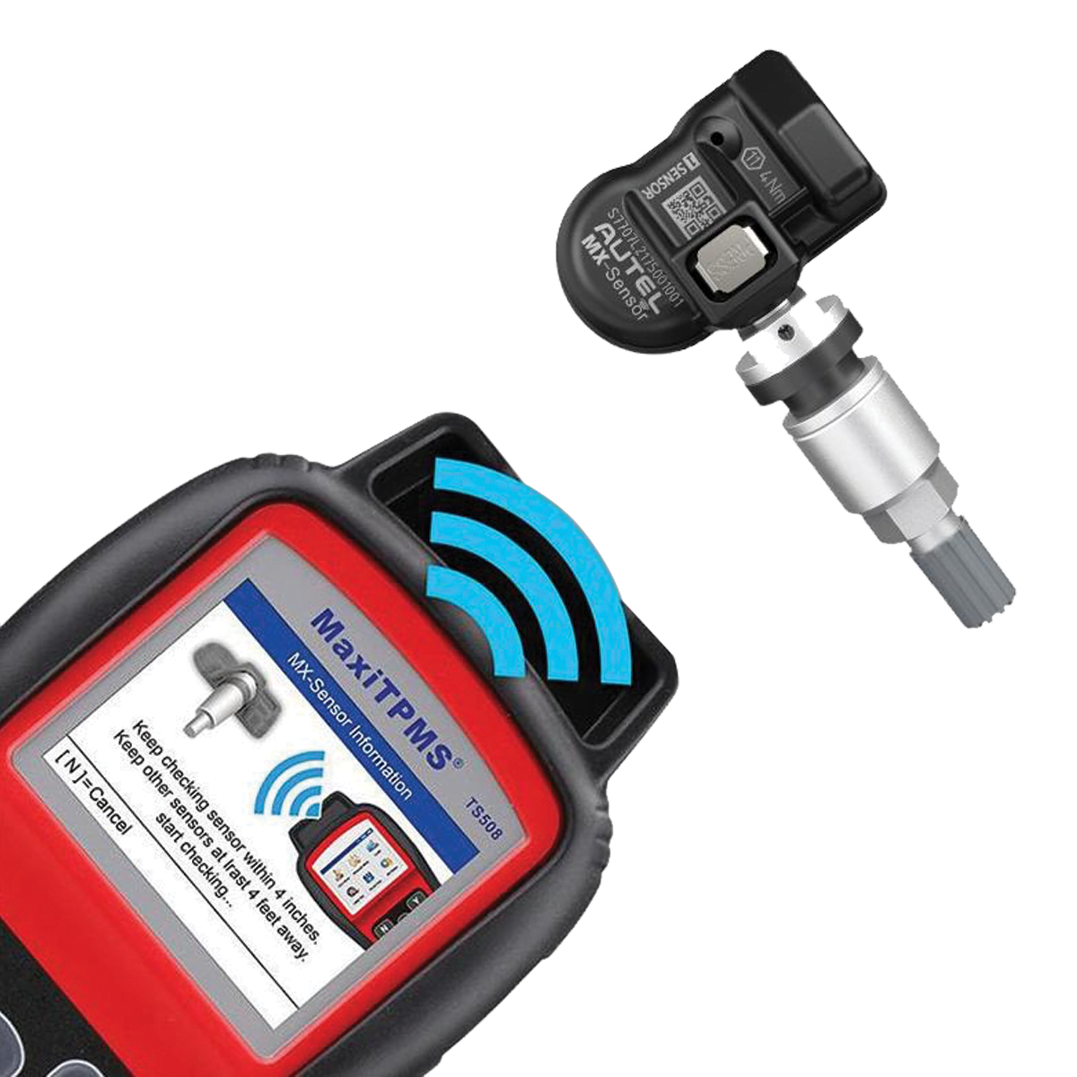 Autel MX-Sensor 1-Sensor- Single Pack w/box Press-in Metal Valve Stem - Image 6