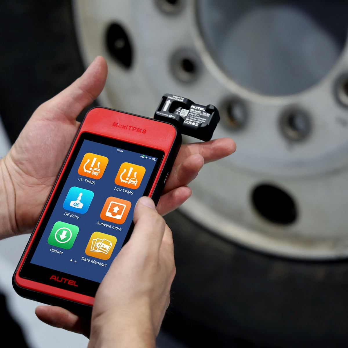 CVS-A01 FABRIC-BANDED R14-17.5 PROGRAMMABLE CV TPMS SENSOR - Image 5