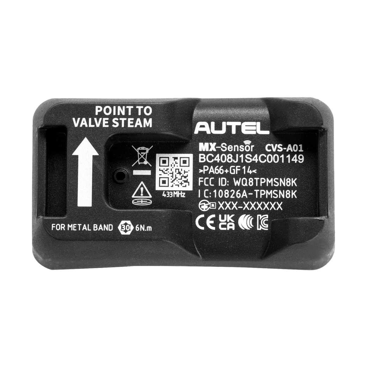 CVS-A01 FABRIC-BANDED R17.5-24.5 PROGRAMMABLE CV TPMS SENSOR - Image 3