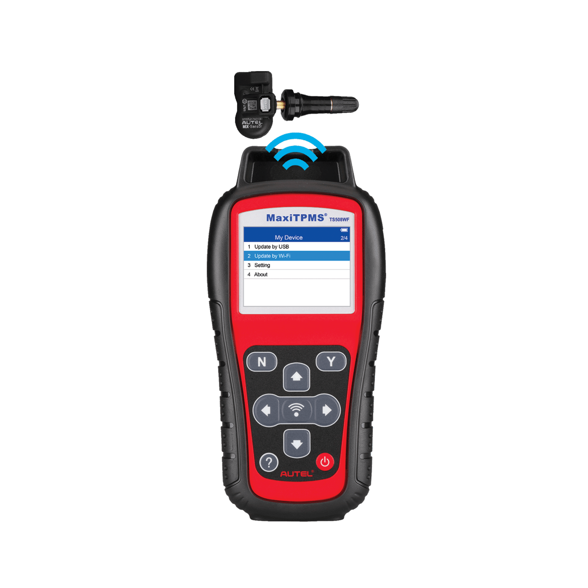 Autel TS508WF Tool Packaged in Blow Mold Case - Image 3