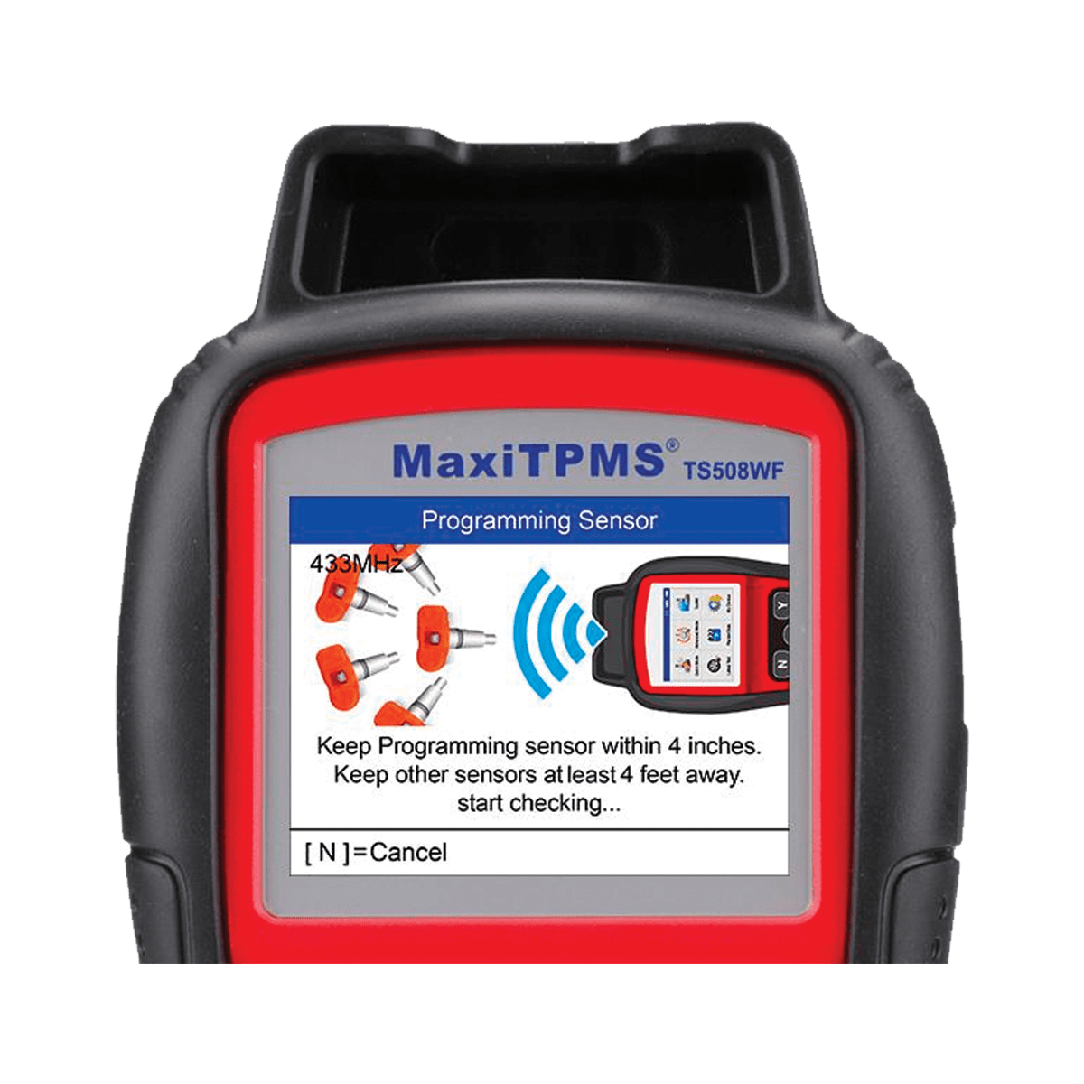 Autel TS508WF Tool Packaged in Blow Mold Case - Image 5