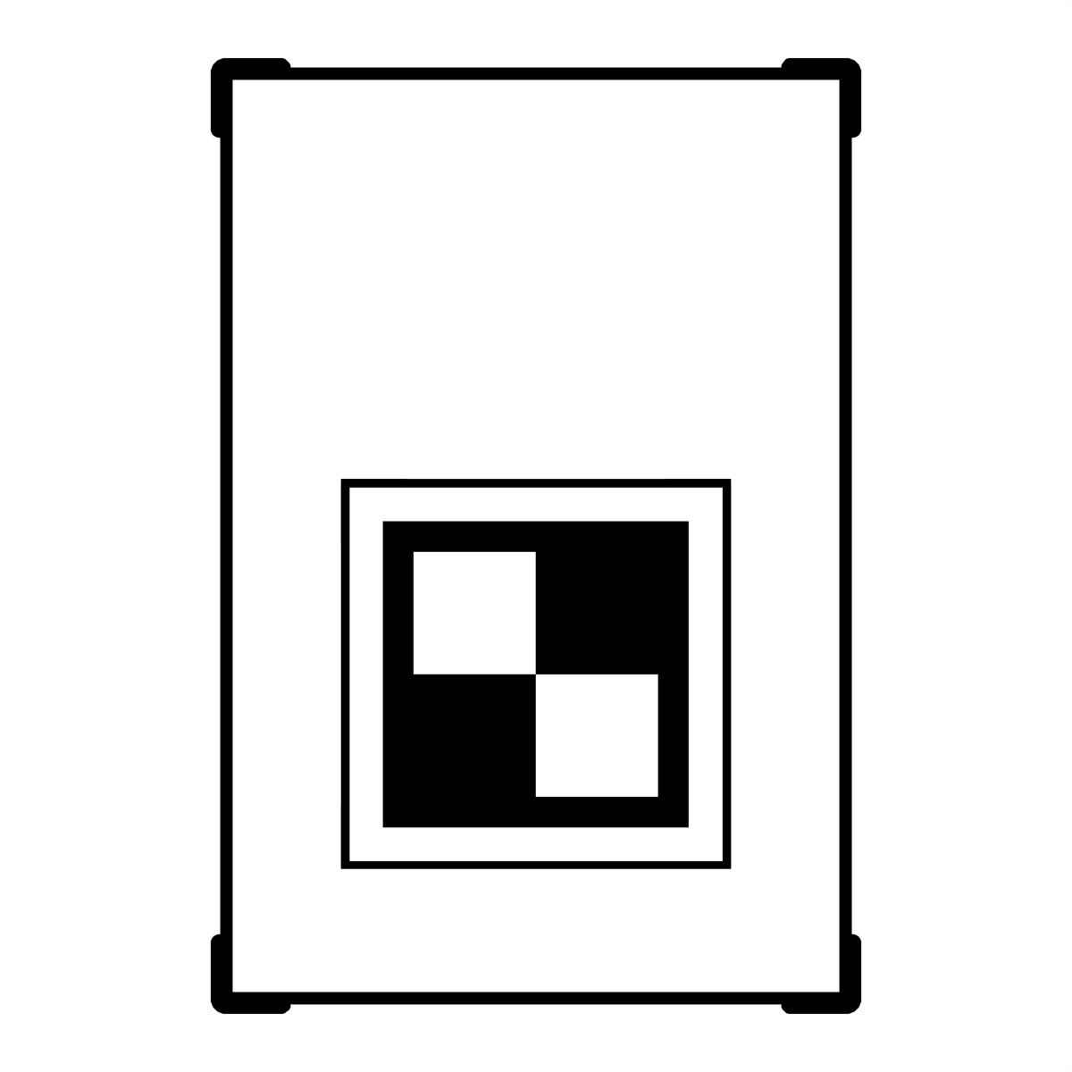 Autel Toyota LDW Target for MA600 Frame CSC0601-11-01