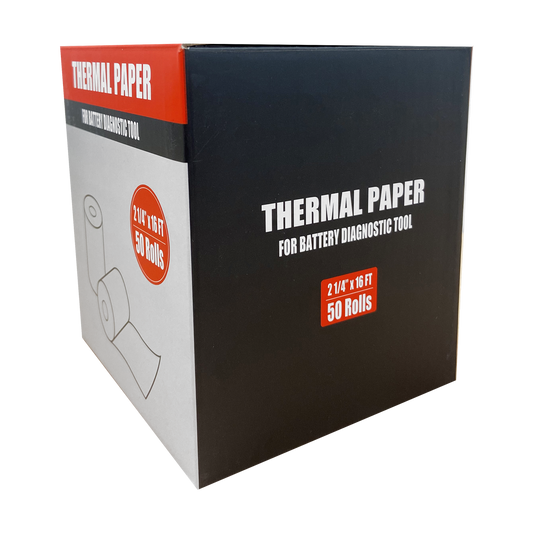 Autel Battery Tester Paper Roll - 50 Pack - Image 1