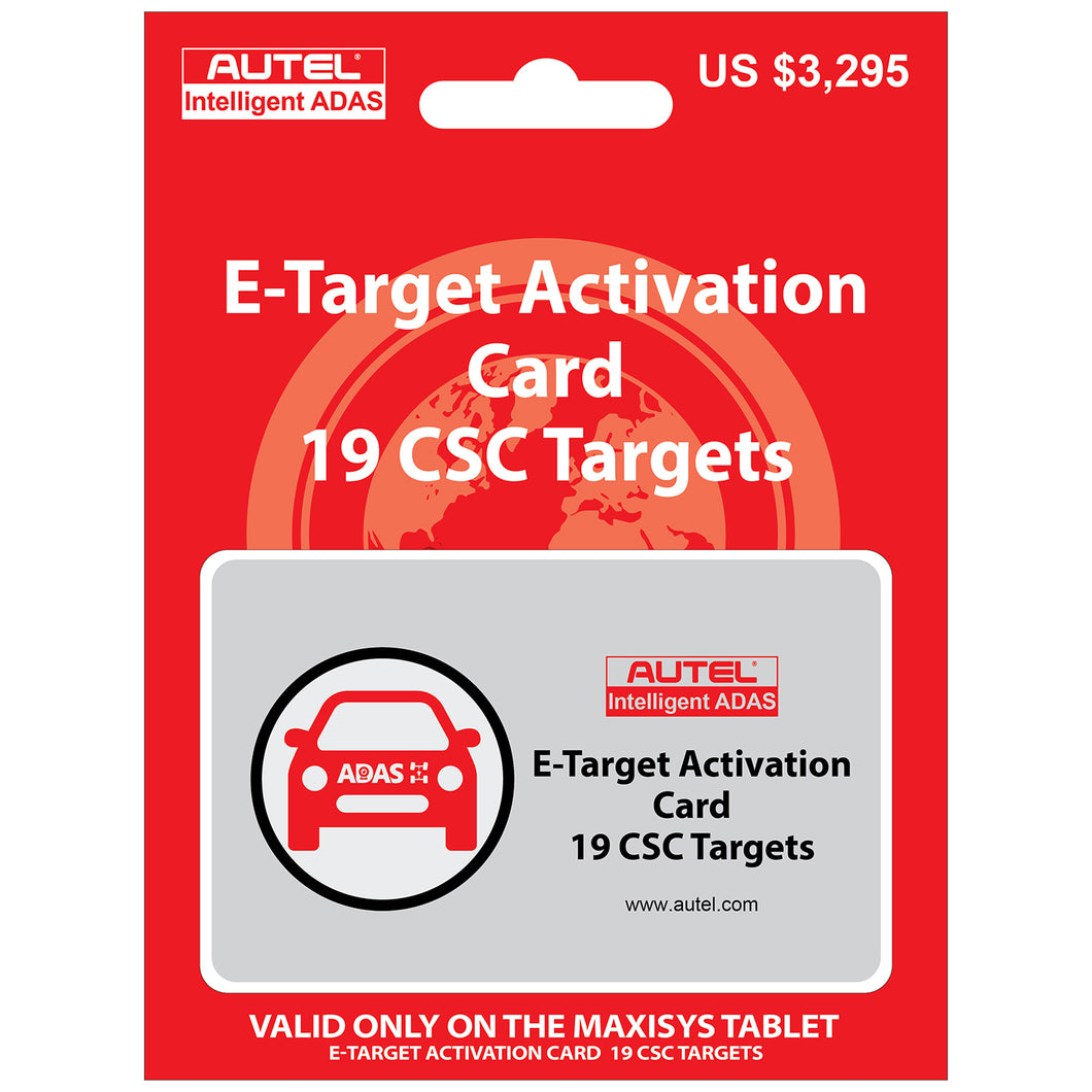Autel N. American IA1000 Digital Targets Upgrade Card - ETARGETACT