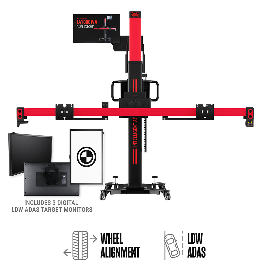 Autel N. American IA1000DT Automated Alignment & ADAS System w/Digital Targets