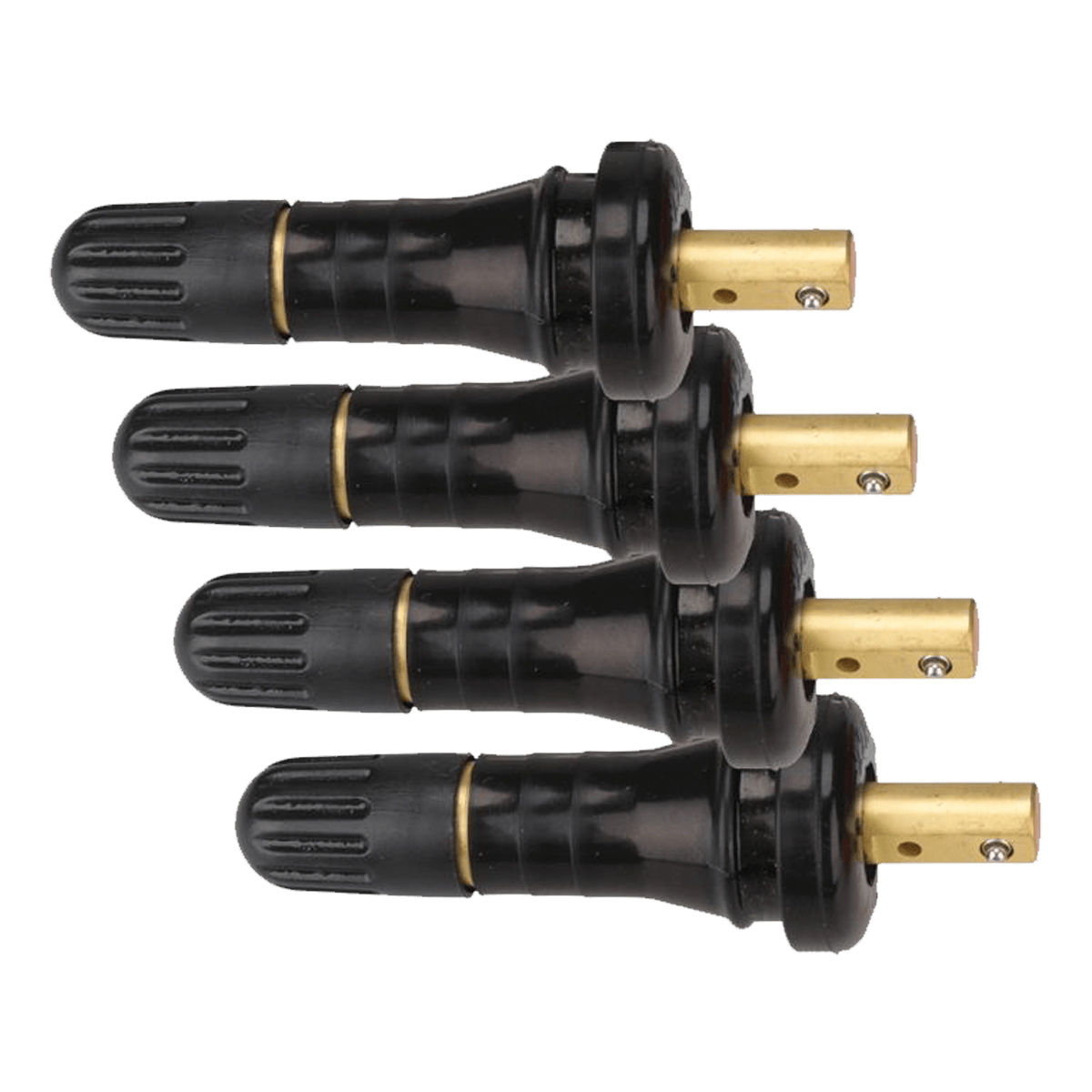 Autel 4 Rubber Press-in Valve Stems for 1-Sensor