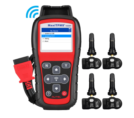 N. America Tool Autel TS508WFK-4 Kit = TS508WK + 4 1-Sensors - 700180