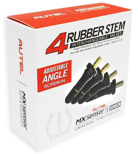 Autel 4-Pack of Rubber Screw-in Valves for Adjustable Angle 1-Sensor