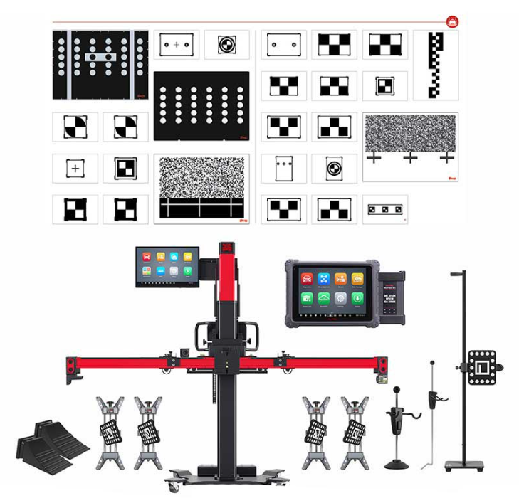 N. America Tool IA900LDW MaxiSYS ADAS IA900WA with LDW Targets