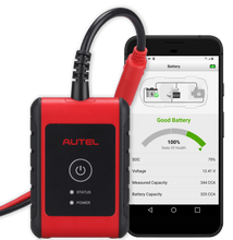Load image into Gallery viewer, Autel MaxiBAS BT508 Battery Tester : BT508 Battery and Electrical System Analysis tool and App for iOS and Android
