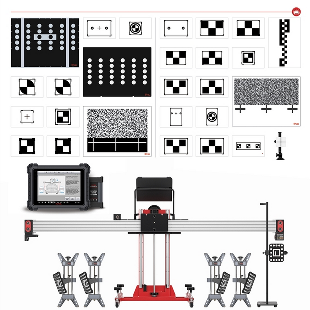 N. America Tool ADAS Lane Departure Warning 3.0 Package with Tablet - LDW30T