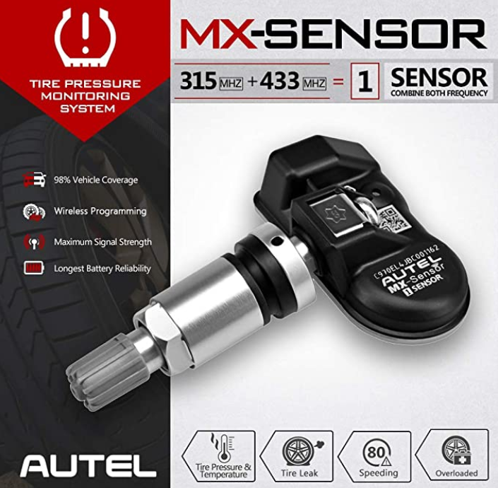 N. America Tool MXSENSORMV Press-in Metal Valve for 1-Sensor