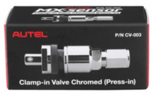 Load image into Gallery viewer, Autel CV-003 Chrome Metal Press-in Valve for 1-Sensor : CV-003 Chrome Metal Press-in Valve for 1-Sensor
